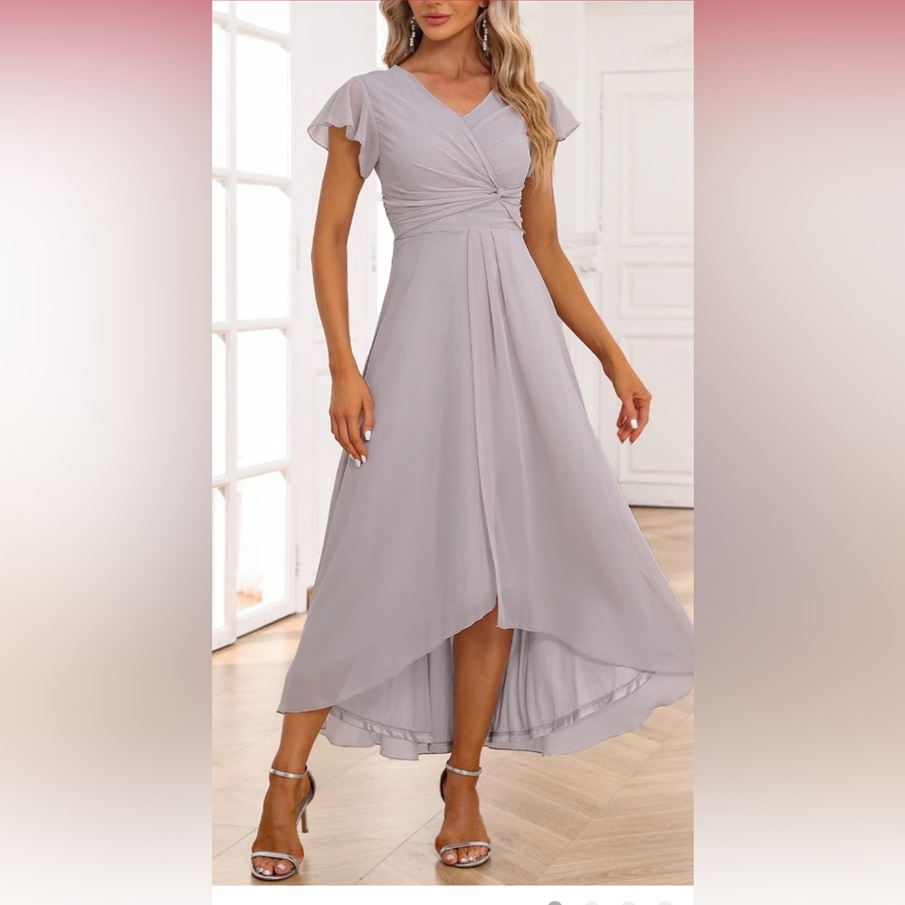 Rotita Light Grey Dress